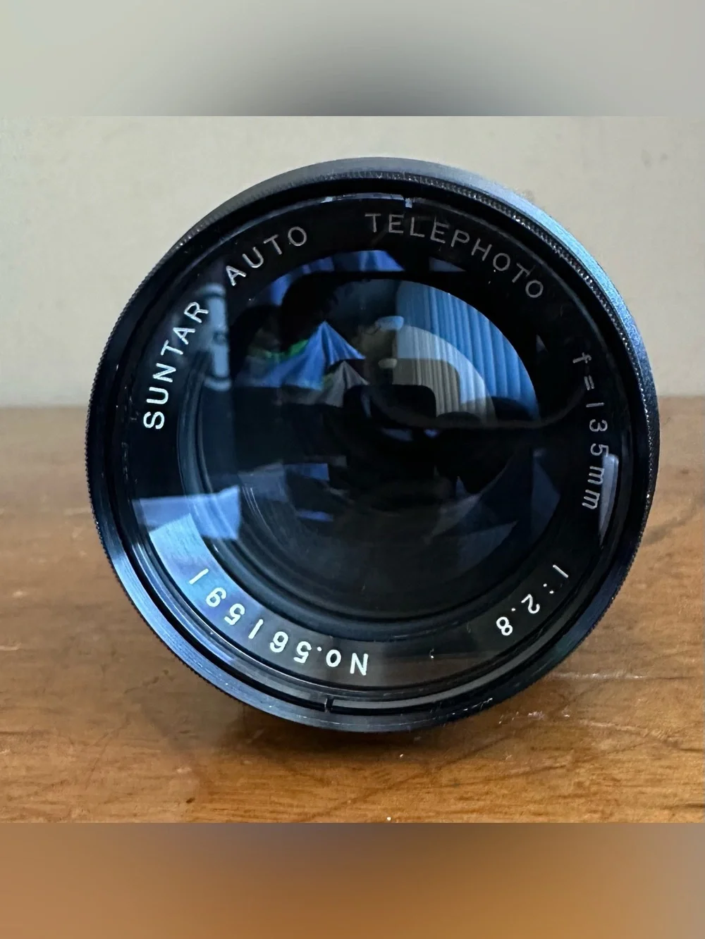 Suntar Auto 1:2.8 135mm Prime Telephoto Camera Lens for Pentax Screw Mount